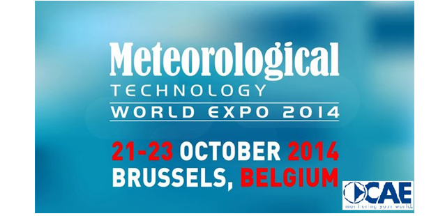 CAE participa al Meteorological Technology World Expo en Bruselas, Bélgica